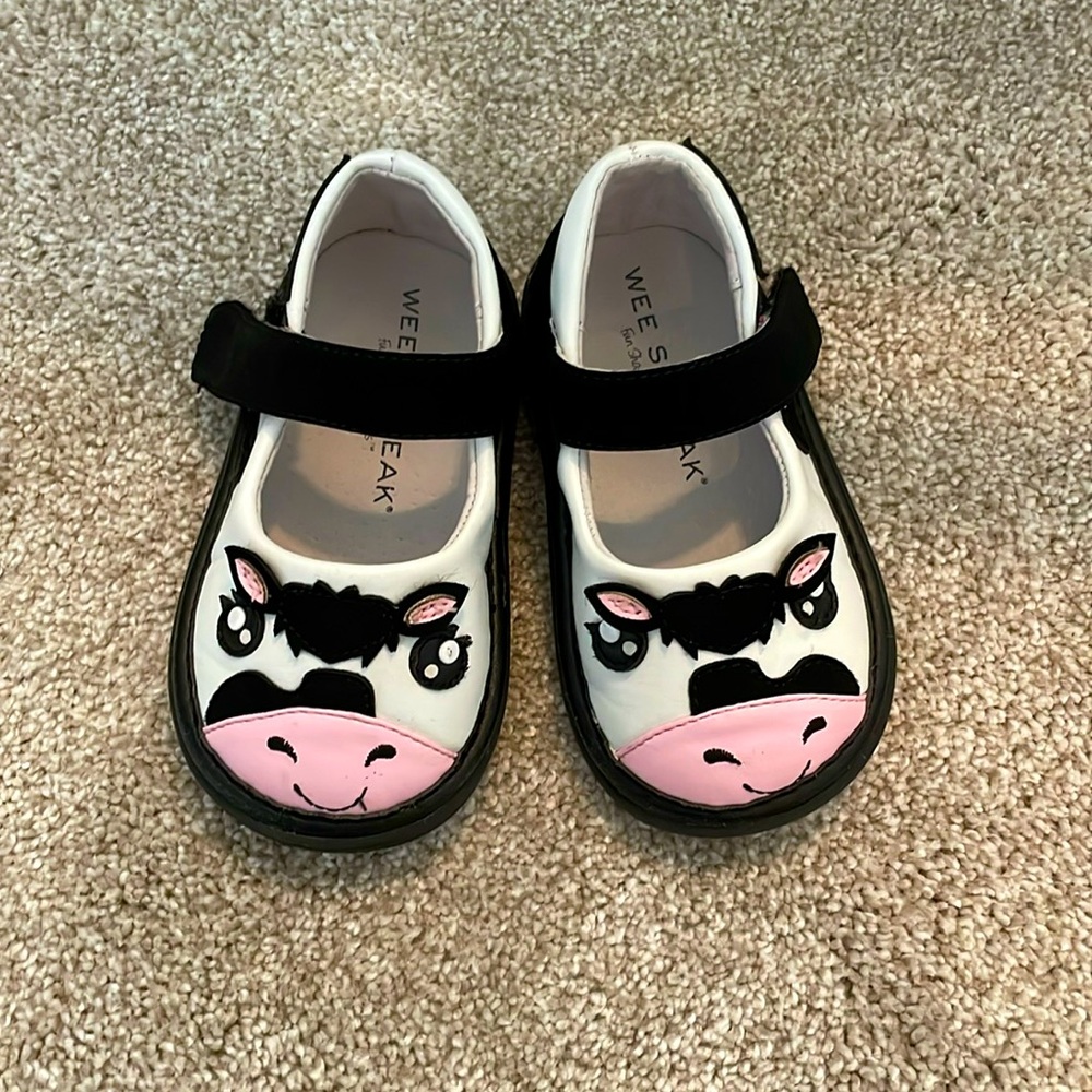 Wee Squeak Bessie Moo Shoes